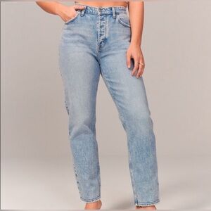 Abercrombie & Fitch Curve Love ‘The Dad High Rise’ Jeans